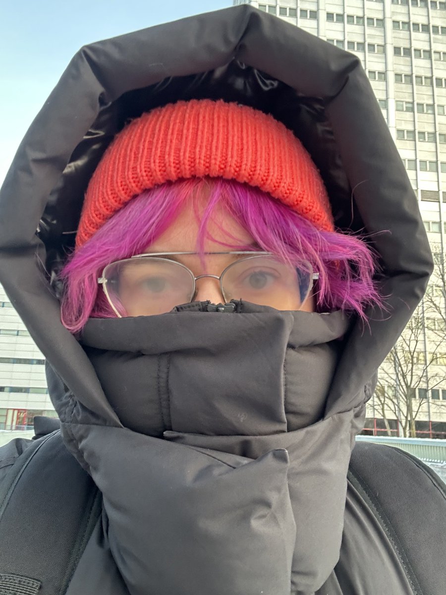 LSvrv's tweet image. Я обожаю этот пуховик Юникло — как в спальном мешке по улице ходишь.