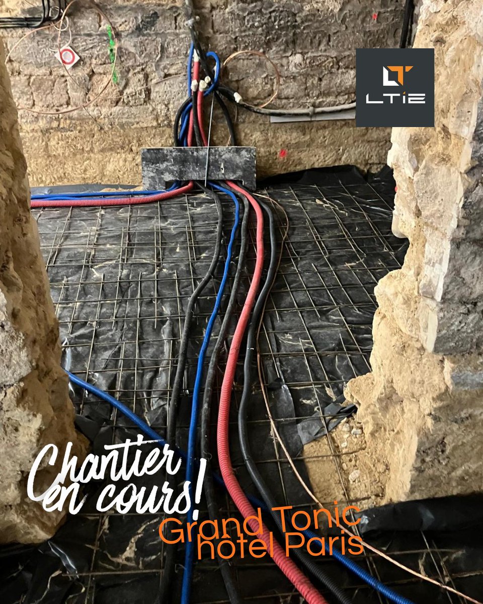 ltie_elec's tweet photo. 🔧 2ᵉ post – Chantier en cours à l’Hôtel Grand Tonic Paris 🏨

Nos équipes sont sur le terrain !
🔧 Tableaux divisionnaires raccordés (R+4 &amp; R+3)
🔌 Câbles en cours de passage

👉Le chantier avance💪
Ne manquez pas la suite, de belles étapes arrivent !

#Electricité #TeamWork 🔥 https://t.co/kpLOLOYLrj