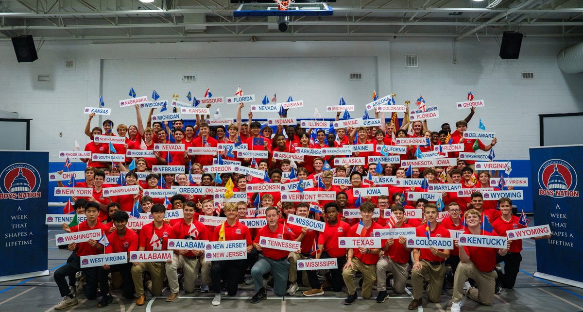 AmericanLegion's tweet image. As we look ahead to @ALBoysNation's 80th session, we have 2 questions: Are you an alumnus of an American Legion Boys State program, &amp;amp; did you also attend Boys Nation?
If so, please join our alumni groups for both Boys State and Boys Nation on @LinkedIn: legion.org/information-ce….…