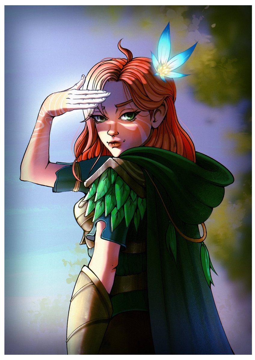 KRSH1803's tweet photo. Windranger fanart 
#Dota2 #art #fanart #digitalart https://t.co/M73JqIhloe