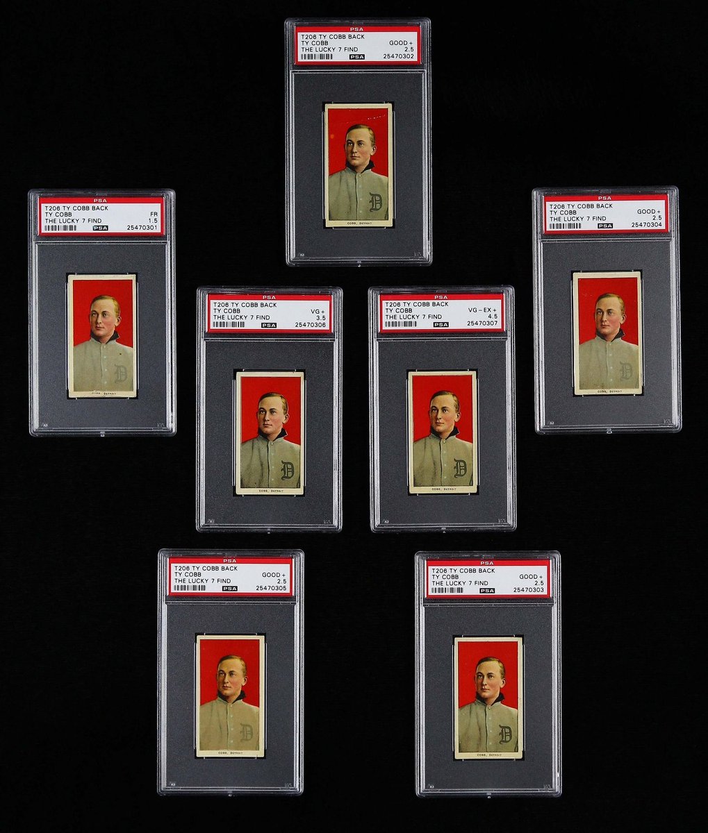 MINTStateInc's tweet image. Does your family have a #collection of #vintage cards, #memorabilia, or comic books?  If so, contact us for a consultation to have your collection appraised and discuss options to turn it into cash.  Are you destined to become the next “MINT State millionaire?”  #TheLucky7Find