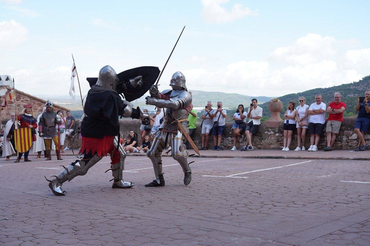 ElBaronJack's tweet photo. I TROBADA INTERNACIONAL D’ORDRES MILITARS MEDIEVALS - I Encuentro Internacional de Órdenes Militares Medievales - Septiembre 2025

#medieval #armadura #armour #armor #Harnischfechten #reenactment #recreaciónhistórica #knight #caballeros #caballero #ordenesmilitares https://t.co/CrTCHpaAek