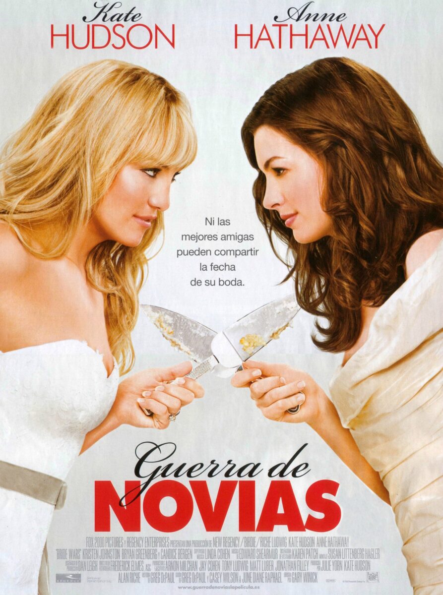 2en1reloj's tweet photo. 💍✨ El 9 de enero de 2009 se estrenaba 'Guerra de novias' (Bride Wars). Anne Hathaway vs. Kate Hudson en una batalla donde todo vale por tener la boda perfecta. 💐⚔️
¿De qué equipo erais en esta competición? 👇
#BrideWars #GuerraDeNovias #Cine #DosEnUnReloj https://t.co/2YwbYdDQnO