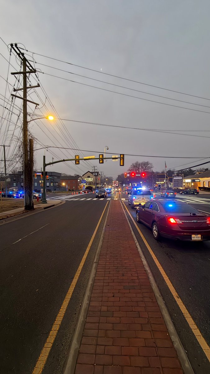 Traffic alert!  Traffic accident involving a pedestrian at Nutley St &amp; Maple Ave, NB lanes of Maple Ave toward Tysons are closed &amp; traffic is being diverted.  Also, Nutley St WB is closed from Maple Ave to Courthouse Rd. Expect delays.  SB lanes of Maple Ave remain open.