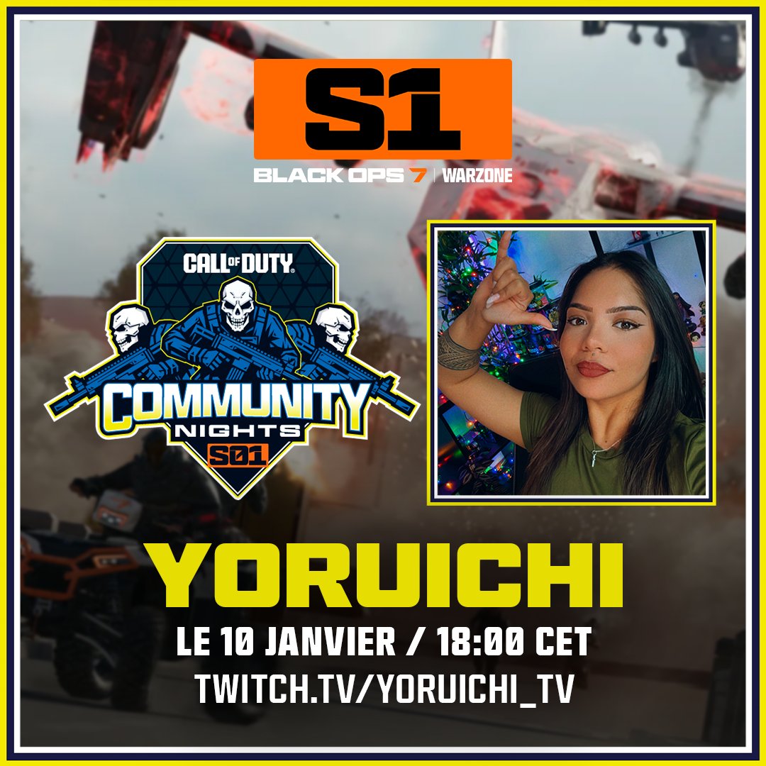 CallofDutyFR's tweet photo. ☢️ AVIS À TOUS LES HABITANTS D'ABRI ☢️

Rejoignez @YoruichiTV et découvrez les modes de jeu Fallout lors des Community Nights de la Saison 1 Rechargée :

📅 Demain dès 18 h CET
📺 https://t.co/ySi7o2dAbY https://t.co/Hr06nYkO3G
