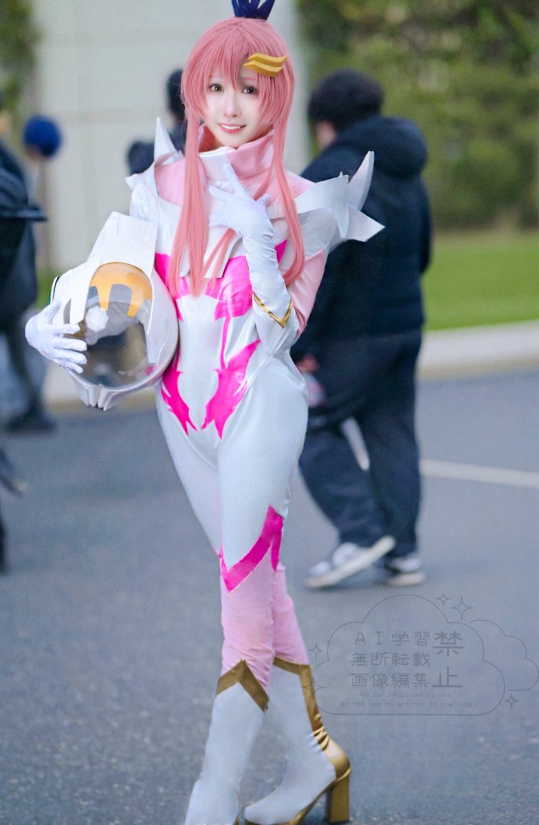 ラグドール コスプレ 冬コミは、ラクス（パイロットスーツver.）でした🕊️✨ ずっと作り