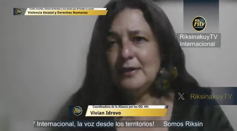 Alianza de Organizaciones por los Derechos Humanos tweet media