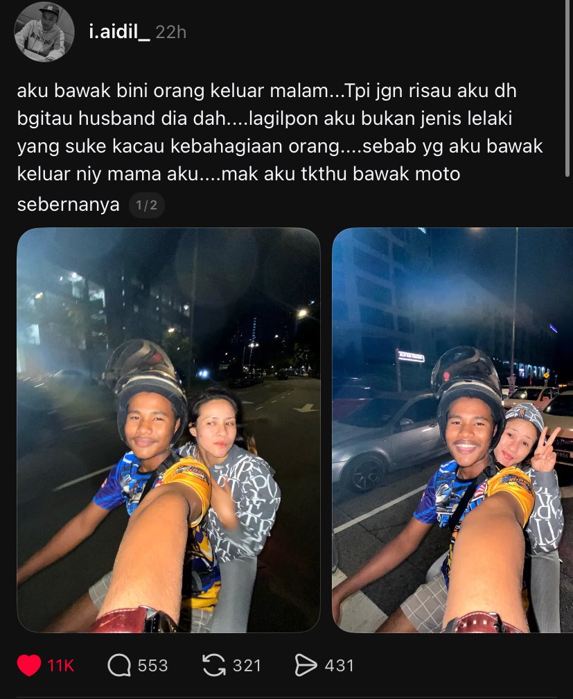 Kau jangan macam macam dik