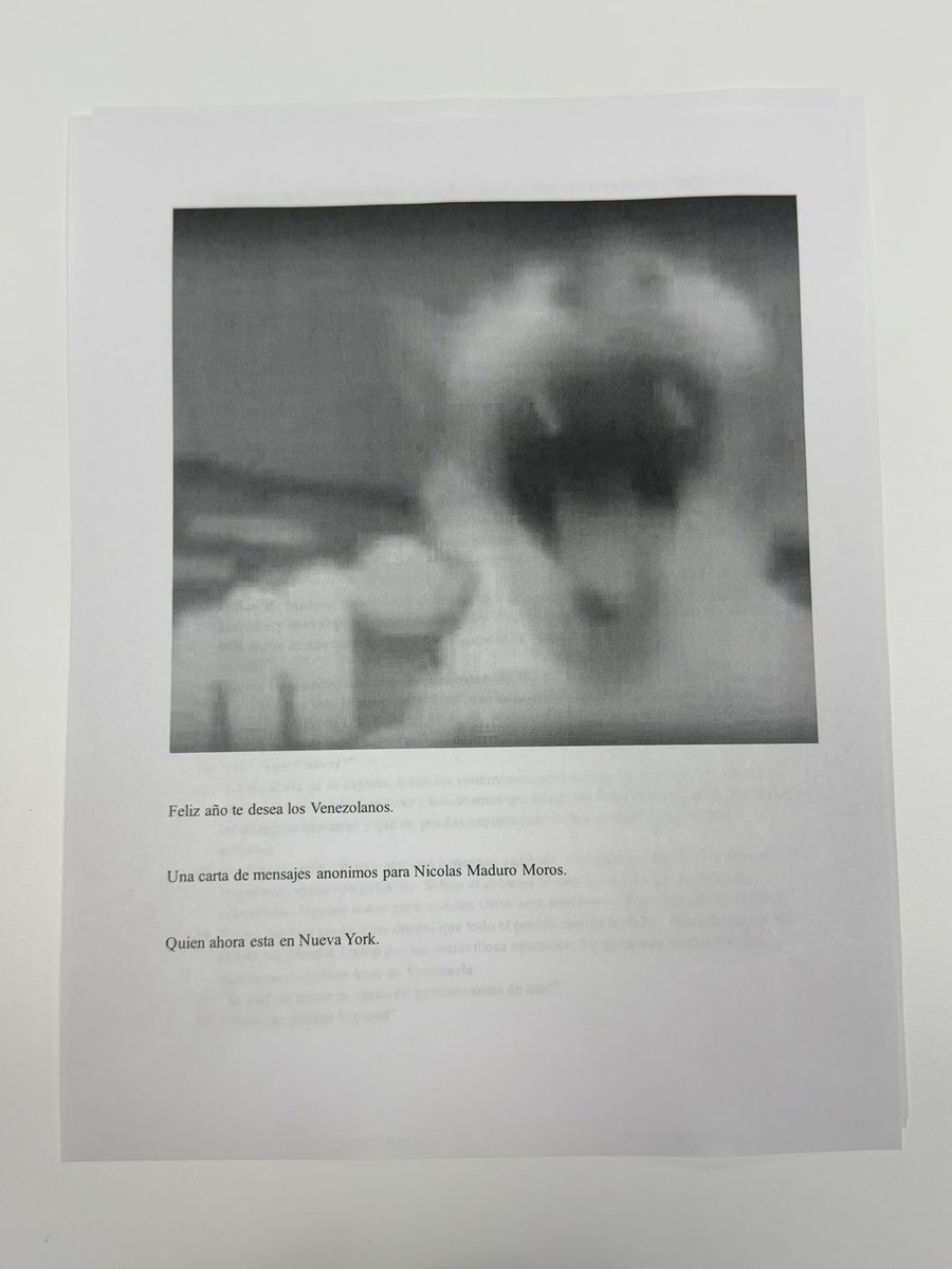 TTendenciaX's tweet image. "Correo":
Porque Nicolás Maduro ya recibió su primer correo en su estadía en la cárcel de Estados Unidos y resultó ser un meme.