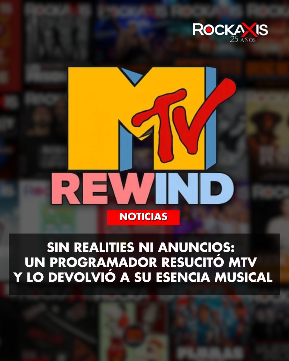 📺 ¡MTV vive de nuevo (y sin comerciales)! 🎶

Cuando MTV apagó definitivamente su programación de videoclips, parecía cerrarse un capítulo fundamental de la historia de la música popular. Pero la nostalgia —y el ingenio— encontraron una nueva forma de resistir.

Un programador