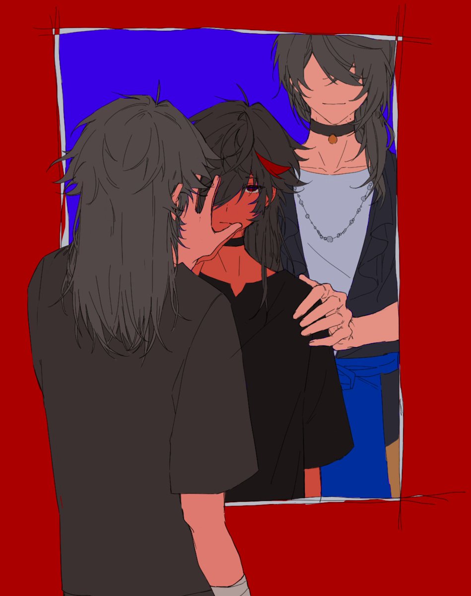 每日我对镜自视