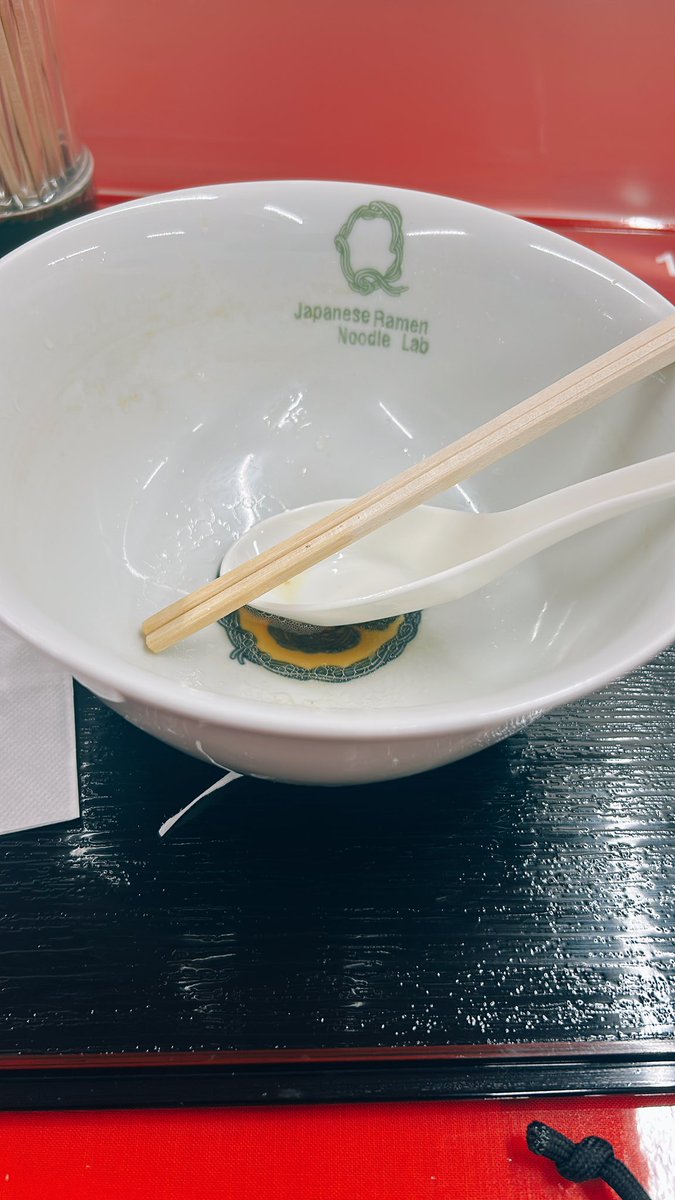 1213ge's tweet photo. 久しぶりにやってもーた！

美味しすぎてラーメン完食😝

『Japanese Ramen Noodle Lab Q』
の
醤油ラーメン

でした🥰

#新春うまいもの大会
＃北海道ラーメン https://t.co/9z70YoxaNG