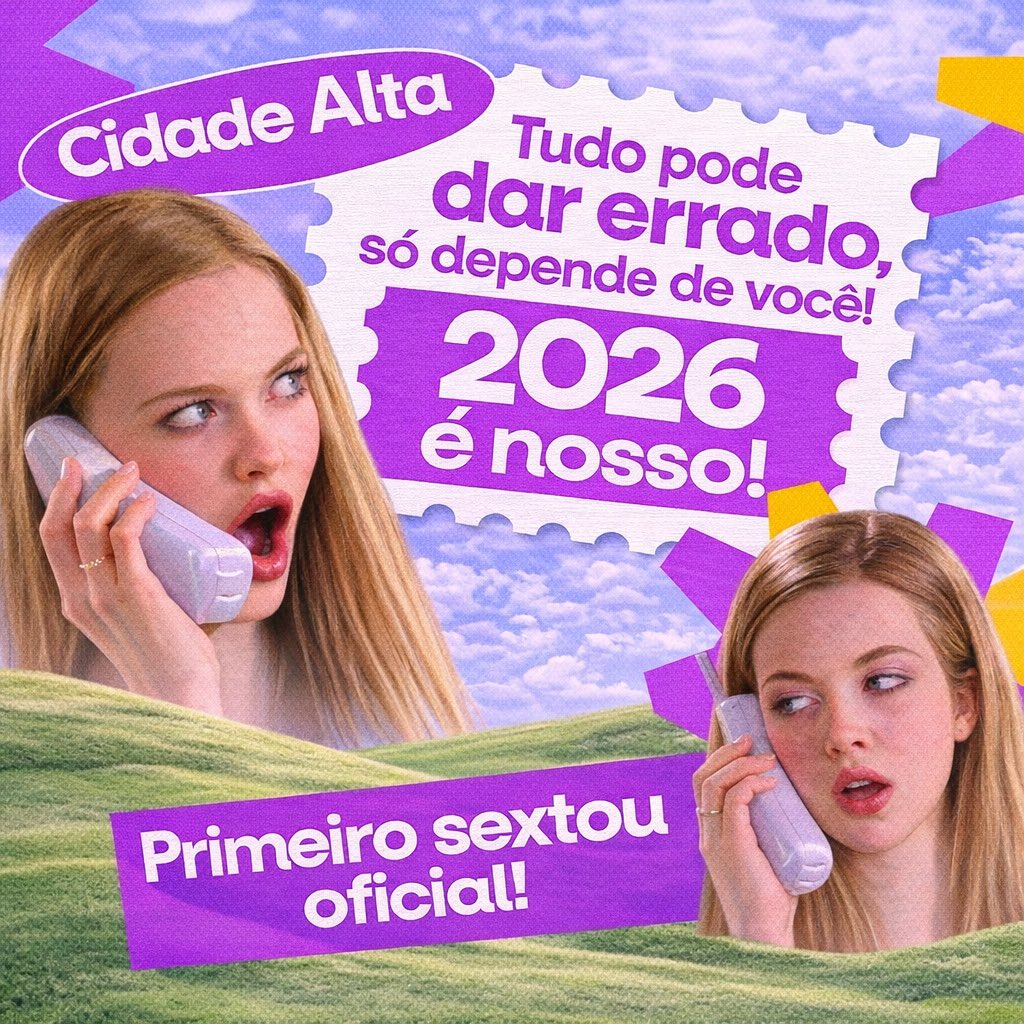 xdaalta's tweet photo. — ☀️BOM DIA, RAPAZIADA!

Agora sim o ano começou (ou não, vem carnaval) e já podemos sextar como se não houvesse mais 50 Sextou em 2026. 

Mas sabe o que combina bastante com a sua sexta? Entrar no melhor servidor do discord!

Vem pra CDA, vida ✨

https://t.co/hUHU91cKT5 https://t.co/KfguThZejY