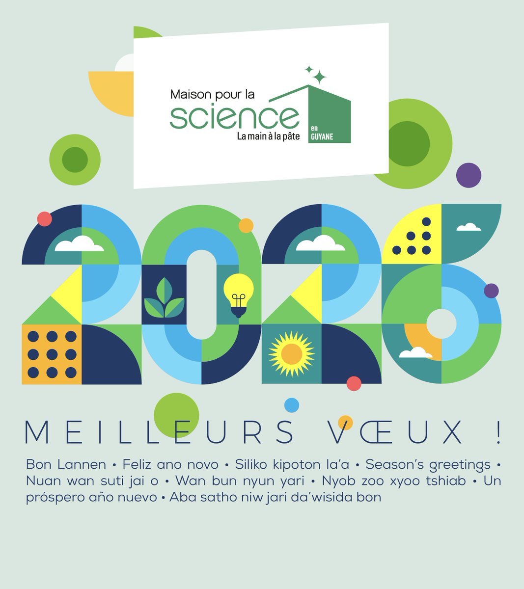 Maison pour la science en Guyane tweet media
