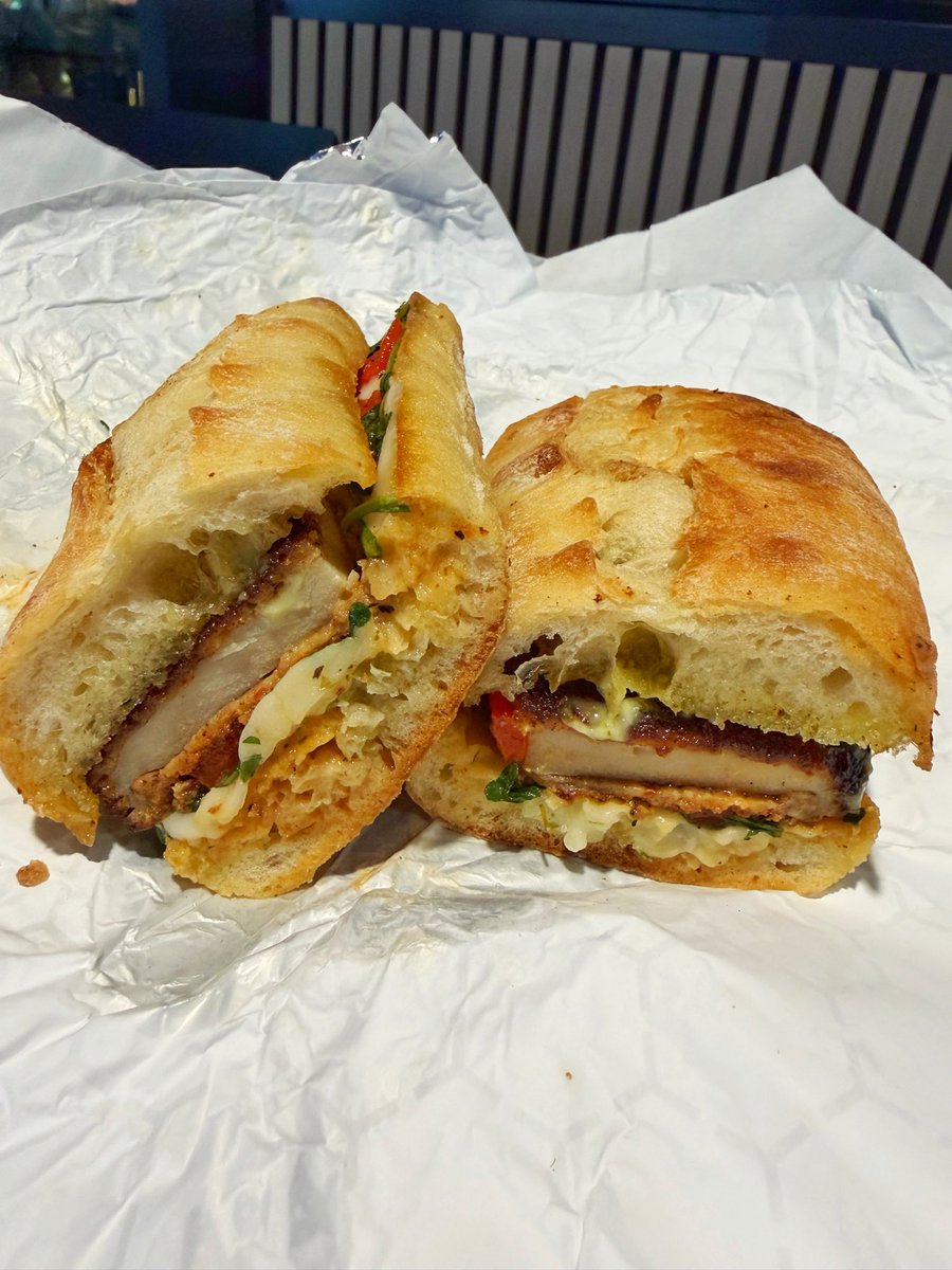 J. Gorats Deli + Market, the new sandwich shop off 204th &amp; Pacific, is the truth. Tiny menu, but each sandwich pops with explosive flavor.

Pictured here:

- Polpette (meatball)
- Braised Beef
- Chicken Cutlet