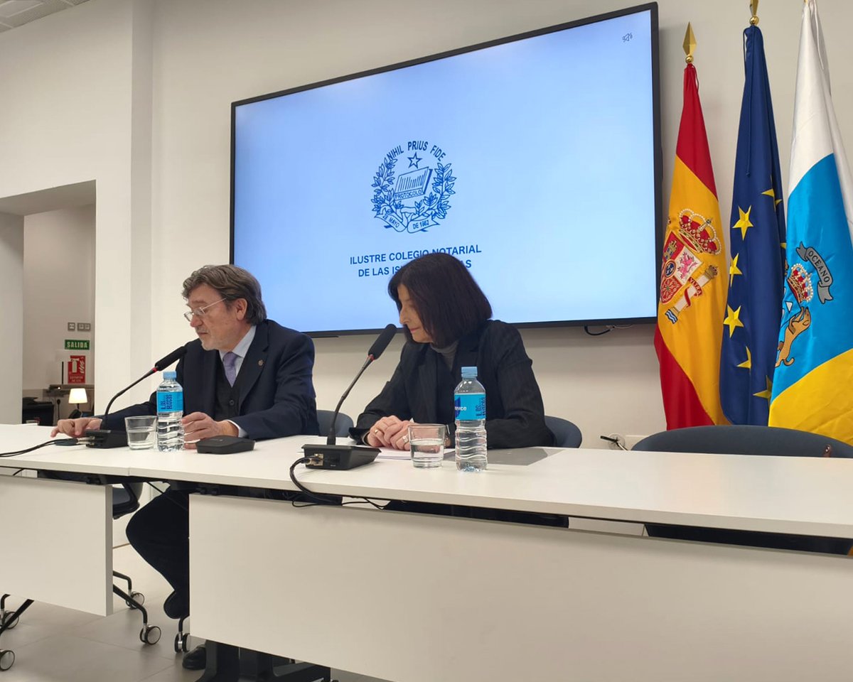 👉🏻 Nuestra presidenta <a href="/CPBarrioDelOlmo/">Concepción Pilar Barrio Del Olmo</a> analizó ayer en el Colegio Notarial de Canarias la Ley 1/2025

✅ En su conferencia abordó los principales aspectos de esta norma, que impulsa los medios alternativos de solución de controversias para resolver conflictos extrajudicialmente
