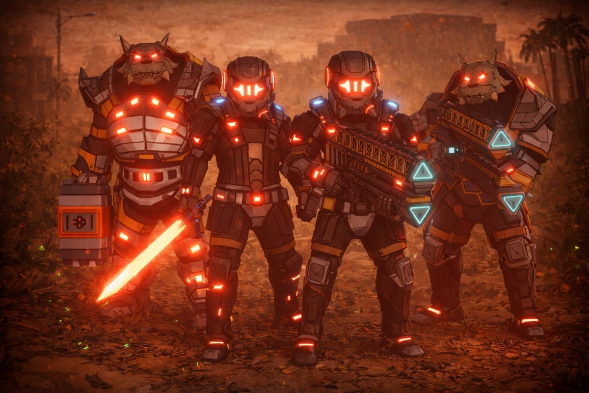 Let me introduce you the base line up of the alien invaders you will encounter, and fight, in Terminal Earth ! #gamedev #extraction #gaming
