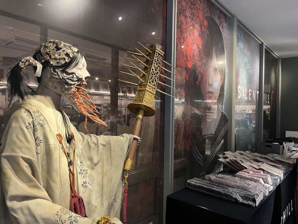 Genki_JPN's tweet photo. Silent Hill f pop up in Shibuya! https://t.co/Kh8CpkFB1x