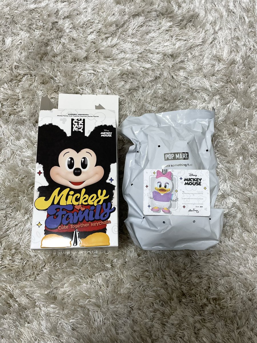 miiichen_rk's tweet photo. POPMART Mickey family 交換

ポップマート ミッキーファミリーの
交換、もしくは定価で買取してくれる方を探しています！

京都市内 > 大阪での手渡し交換を希望

譲　ドナルド×2（確認の為一度開けてます）
　　デイジー （未開封）

求　ミッキー　ミニー

お気軽にお声がけください！
#POPMART交換 https://t.co/7vKX9ptsGA