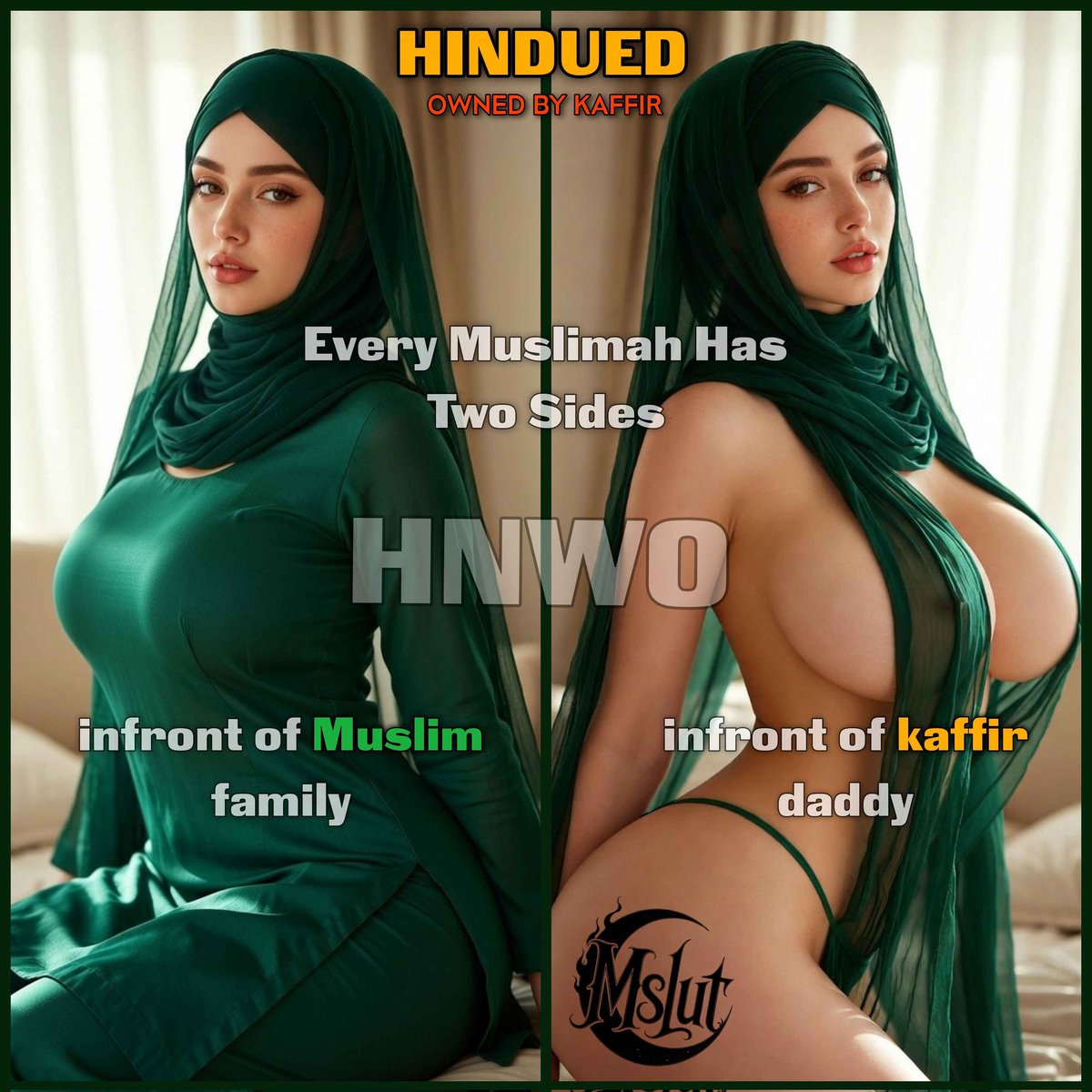 With sohar VS Kafir hindu bull 

<a href="/Fiza_slutty/">Fiza slutty</a> her double standard guys. Kon bnayega ise apni biwi? 🥵🥵

#hnwo #mslut