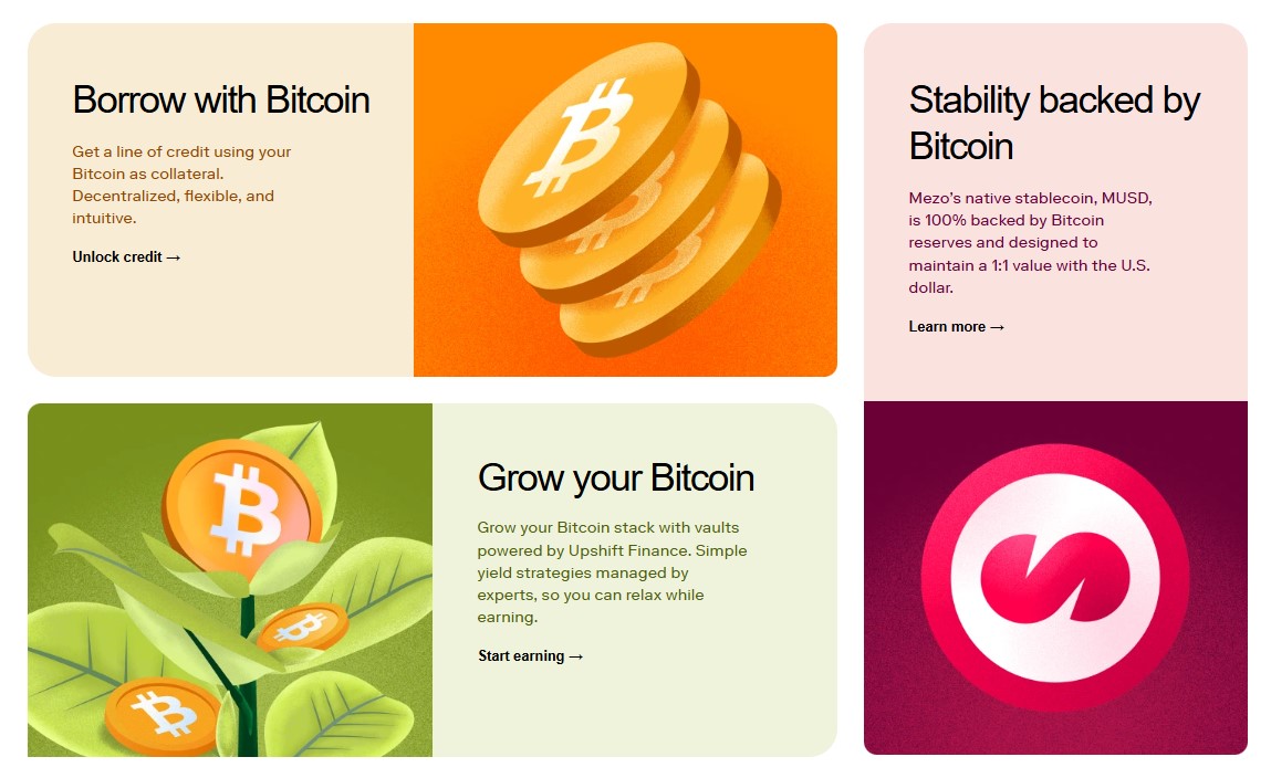 Borrow with Bitcoin - Grow your Bitcoin - Stability backed by Bitcoin Did  someone say @MezoNetwork is the missing Bitcoin layer?