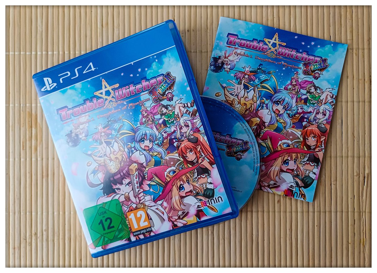 MisterKyleHyde's tweet photo. L'arrivage du jour... qui a mis son temps pour arriver !!!! Feat "oui ca existe encore les notices en 2026 😁" #gameoftheday #shmup #troublewitchesfinal #sony #ps4 #inin #cutethemup #fuckledemat https://t.co/NqXkfCmfNn