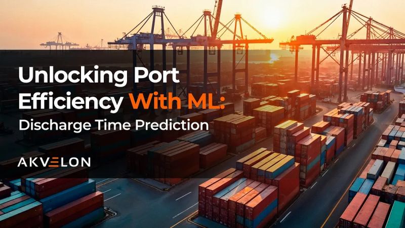 Unloading a vessel is one of the most unpredictable port operations, and delays are costly.
This Medium article shows how ML can forecast discharge time before unloading starts -> lnkd.in/eGnDFPF6
We achieved:
• 65% variability explained
• ~5 hrs more accurate scheduling