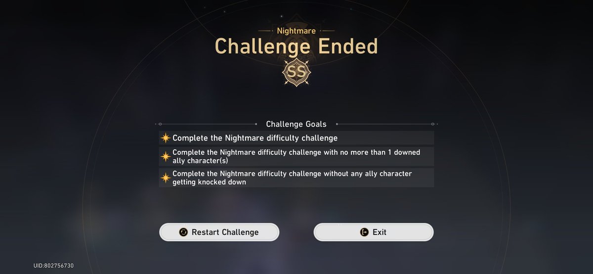 i dunno how i did it but Cyrene, RMB Trailblazer, Evernight, and Aglaea creating a miracle for round 3 of the event.