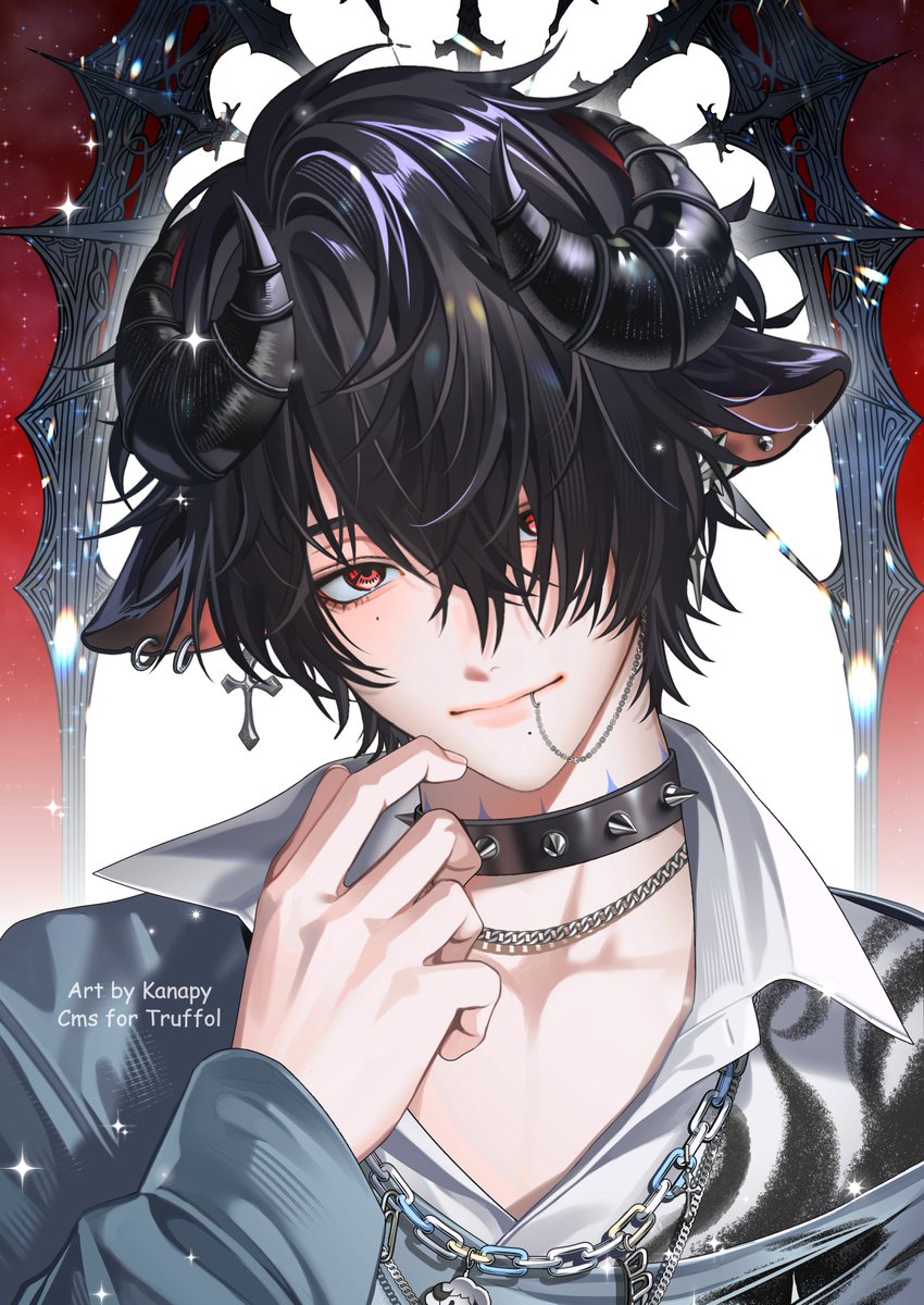 🐏🖤✨

Art by Kanapy @/dragmetowork  
Cms for me
#BaabelArt