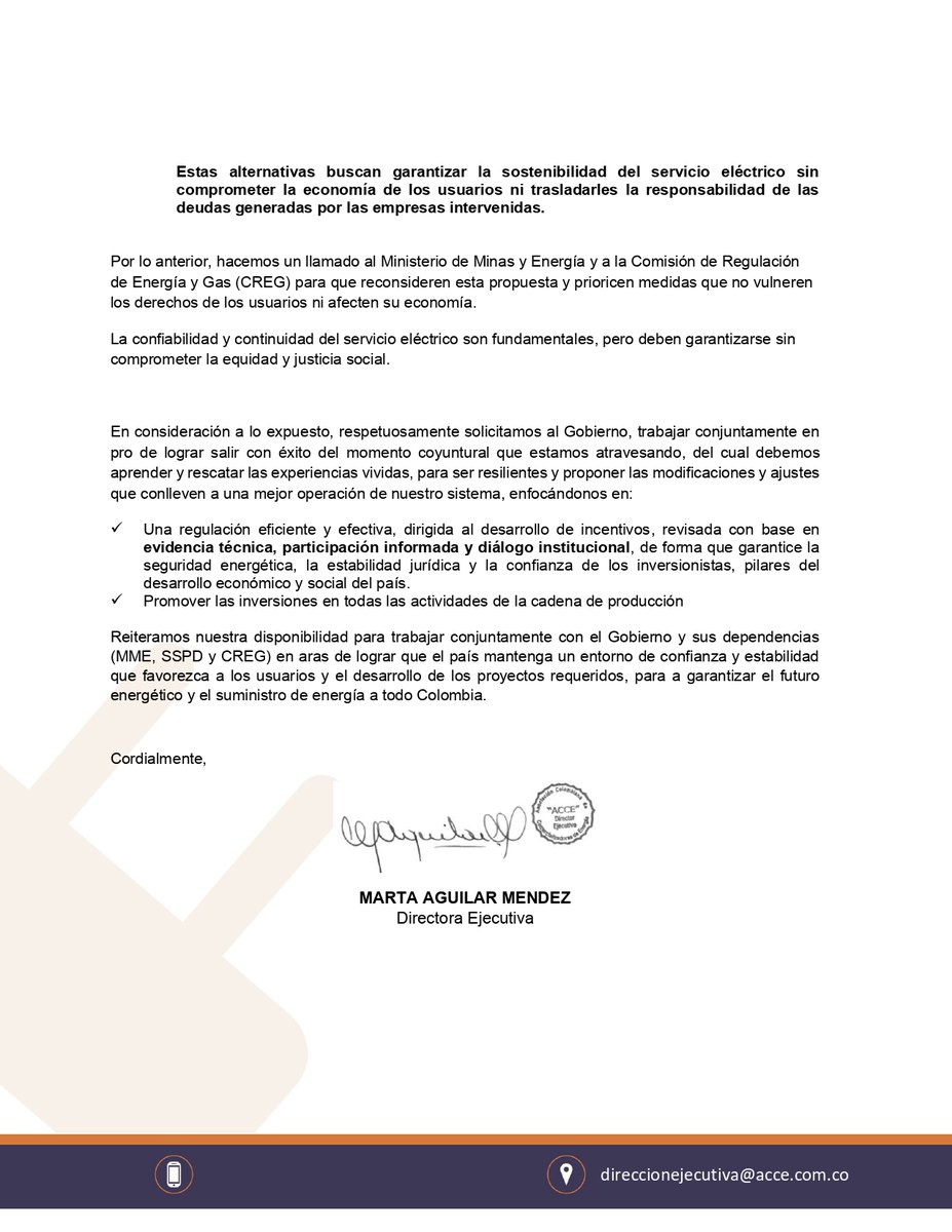 📌 Comunicado ACCE - Enero 9 de 2026