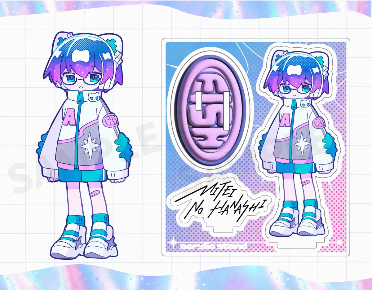 ひよイラストオーダー works】 ミテイノハナシ × OKCOFFEEコラボイベントにて、 グッズ