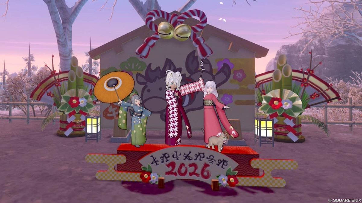 Wednesday_UEN's tweet photo. 2026年🎍🐴🎍
今年もよろしくお願いします！ https://t.co/AnSvF55xDd