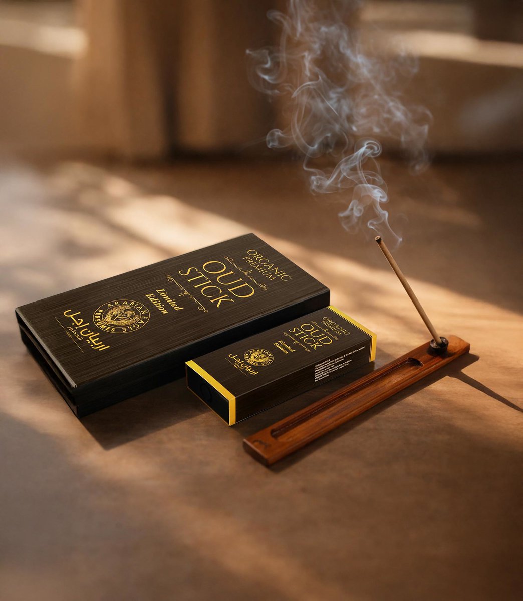Add warmth and peace to your space with Arabian Eagle's Bukhoor Sticks. 

أعواد بخور أرابيان إيغل أورغانيك بريميوم ليمتد إيديشن... يُضيفُ لأوقاتكِم لحظاتٍ جميلة من الفخامة والاسترخاء

#arabianeagle #fragrance #incensestick #oud #aroma #uae
