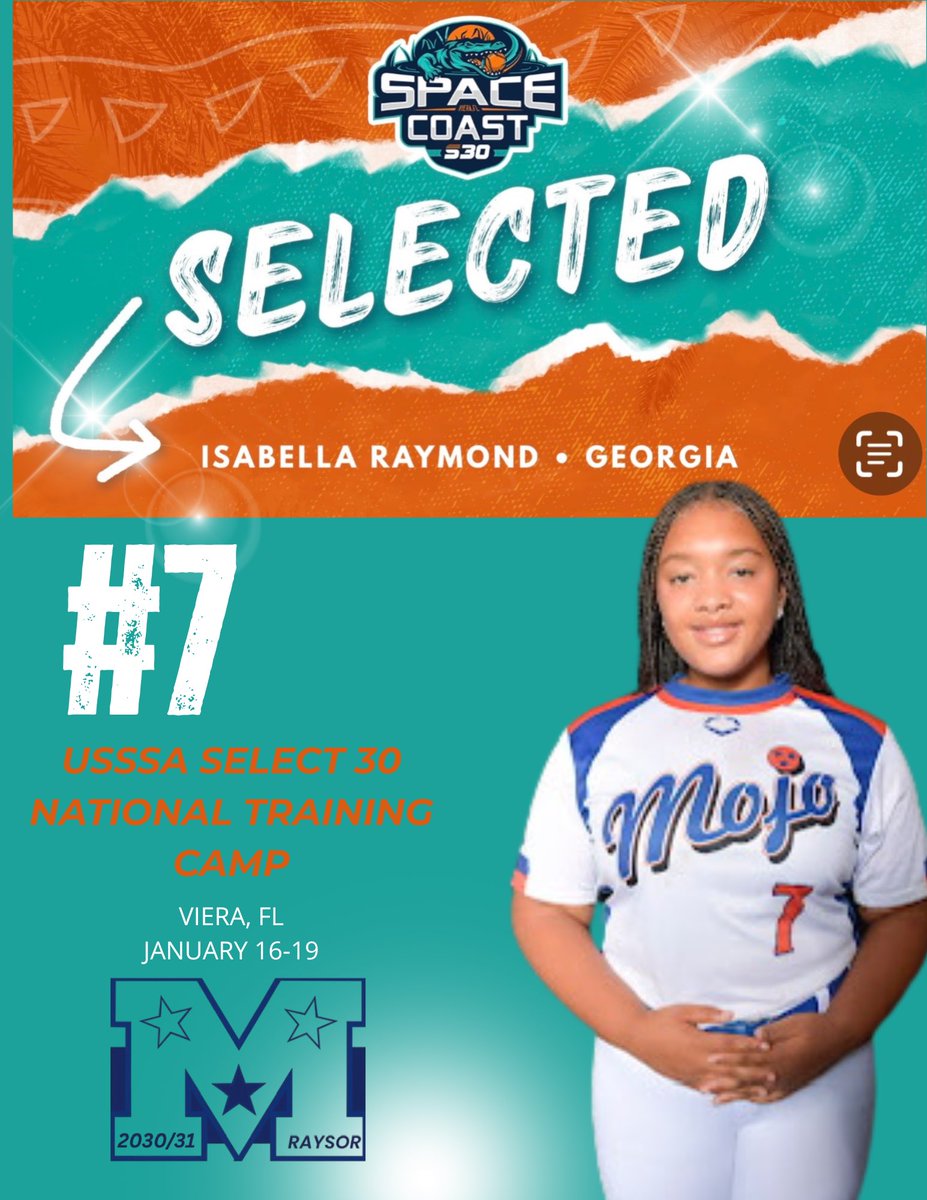 GAMojo2012's tweet image. Congratulations to our #7 Bella and #12 Bailey for being selected for the @USSSAFastpitch Select 30 National Training Camp. Way to #doMinate !!! We wish them well as they go compete next weekend!! 💙🧡 #YouOweYou #MojoNation

X: @IzzyNumber7 
X: @BaileyRaysor 

@ExtraInningSB…