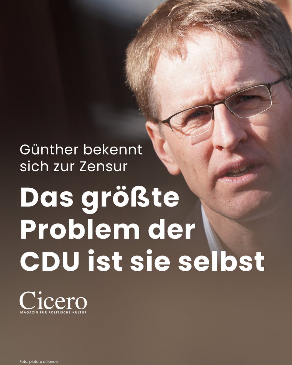 Ein Ministerpräsident, der freie Medien als Feinde markiert. Und ein Bürgermeister, der nach einem Terroranschlag Tennis spielt. Diese Woche hat gezeigt: Das größte Problem der #CDU ist und bleibt sie selbst. Von <a href="/KrischkeBen/">Ben Krischke</a>.

Artikel lesen: tinyurl.com/2bq4rxr4