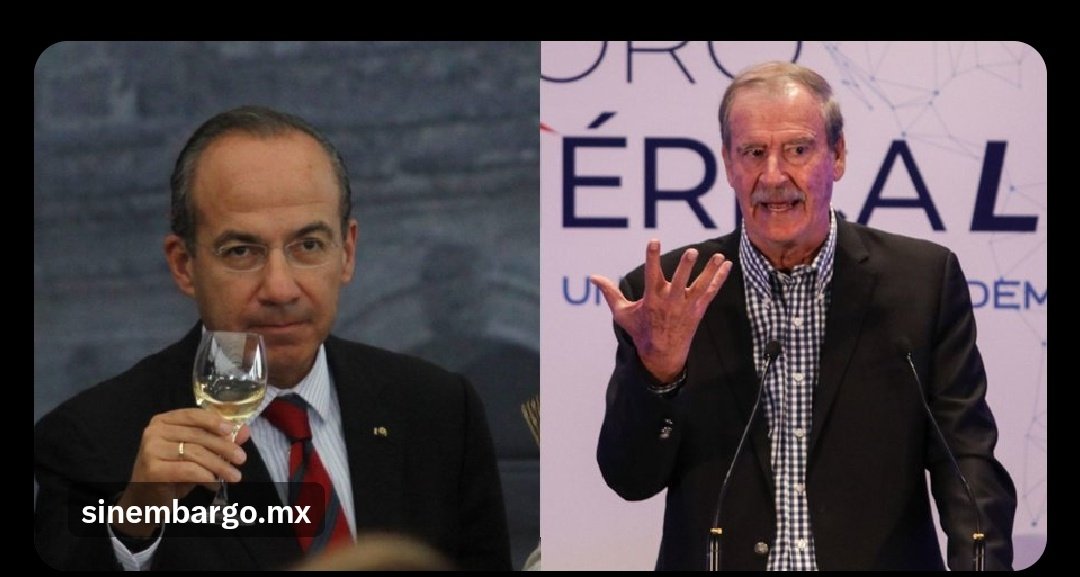 Carlos092247333's tweet image. Los PRIANISTAS y su prensa domesticada bien alucinados esperando que las acusaciones de EEUU contra Maduro sonará el nombre de AMLO y los únicos nombres que sonaron  fueron los de los panistas @VicenteFoxQue y @FelipeCalderon  🤣 🤣 🤣

@AccionNacional es un Narco-partido