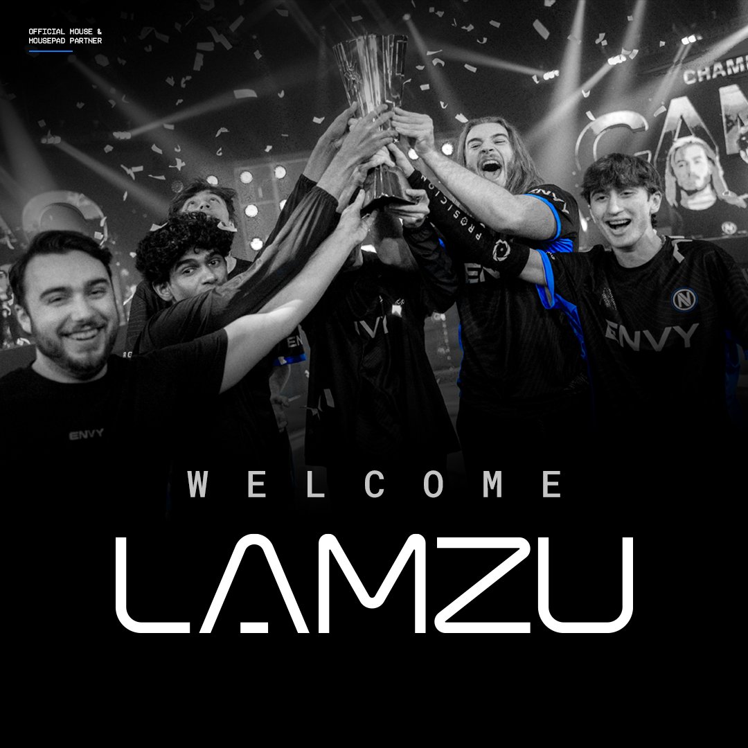 Powered by the best.

Welcome @LAMZUgear as the official mouse and mousepad partner of ENVY.