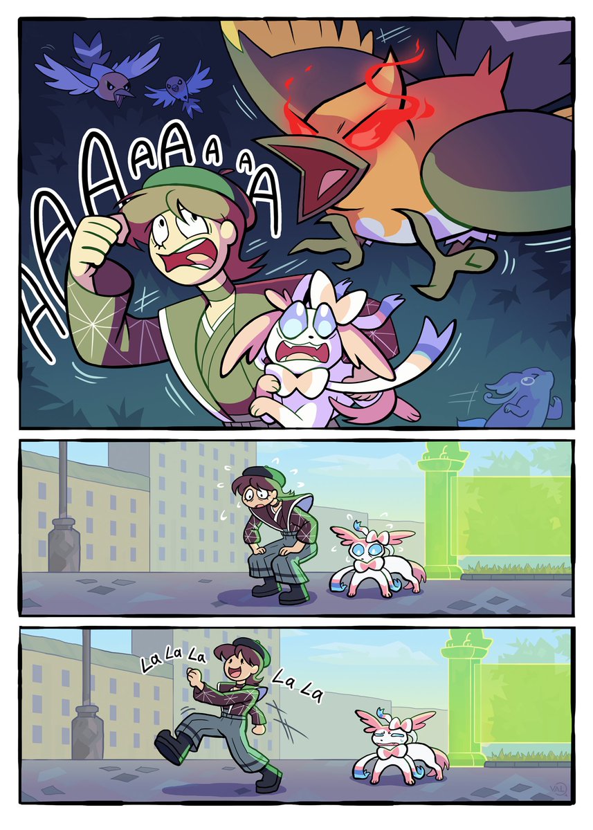 Comic-trade with <a href="/EriYo05/">Eri-Yo</a> about her Legends ZA experience 😁
#pokemon