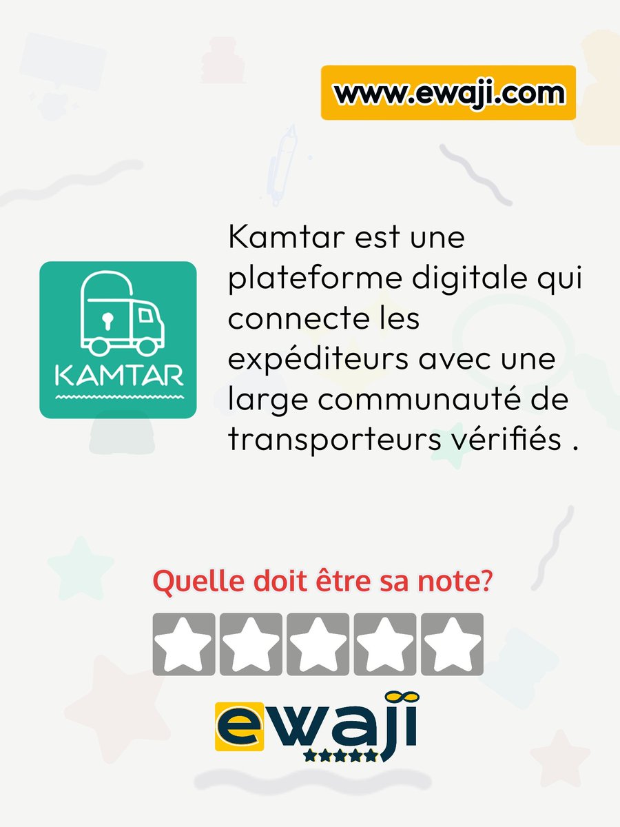 ewaji_com's tweet image. Connaissez-vous Kamtar ?
Lâchez vos commentaires ...