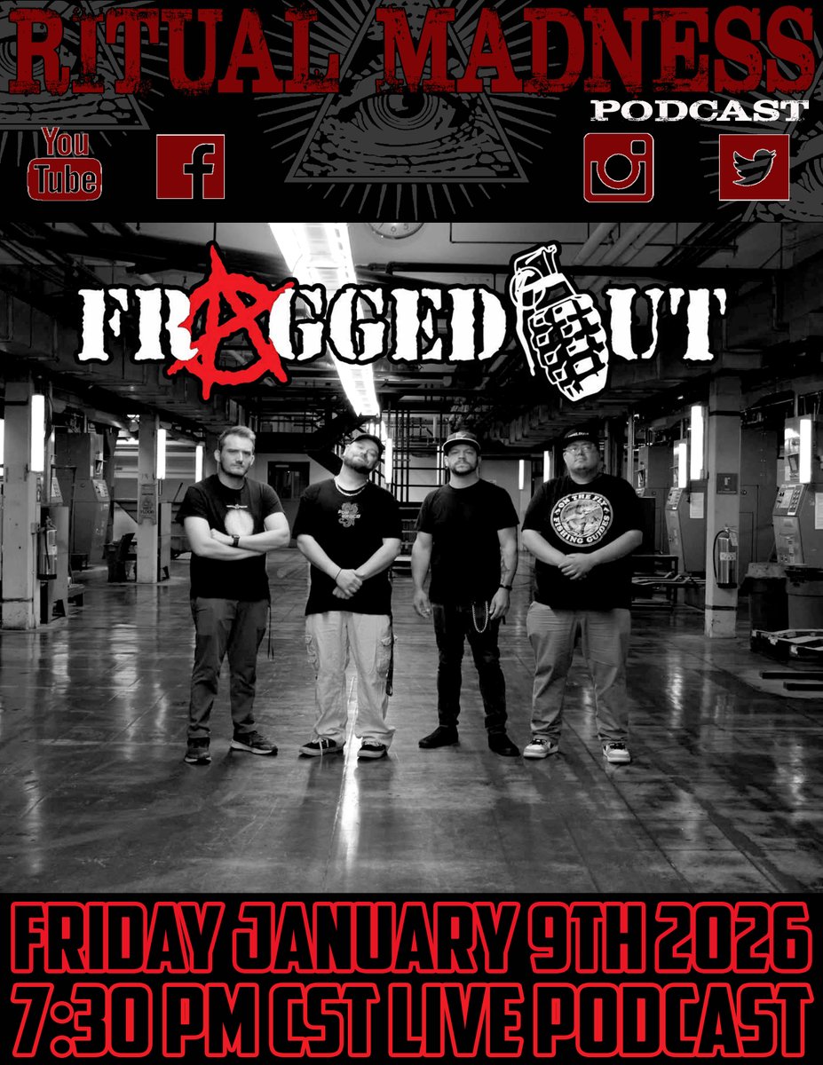 Join us tonight 7:30pm on Youtube.com/ritualmadnessp…