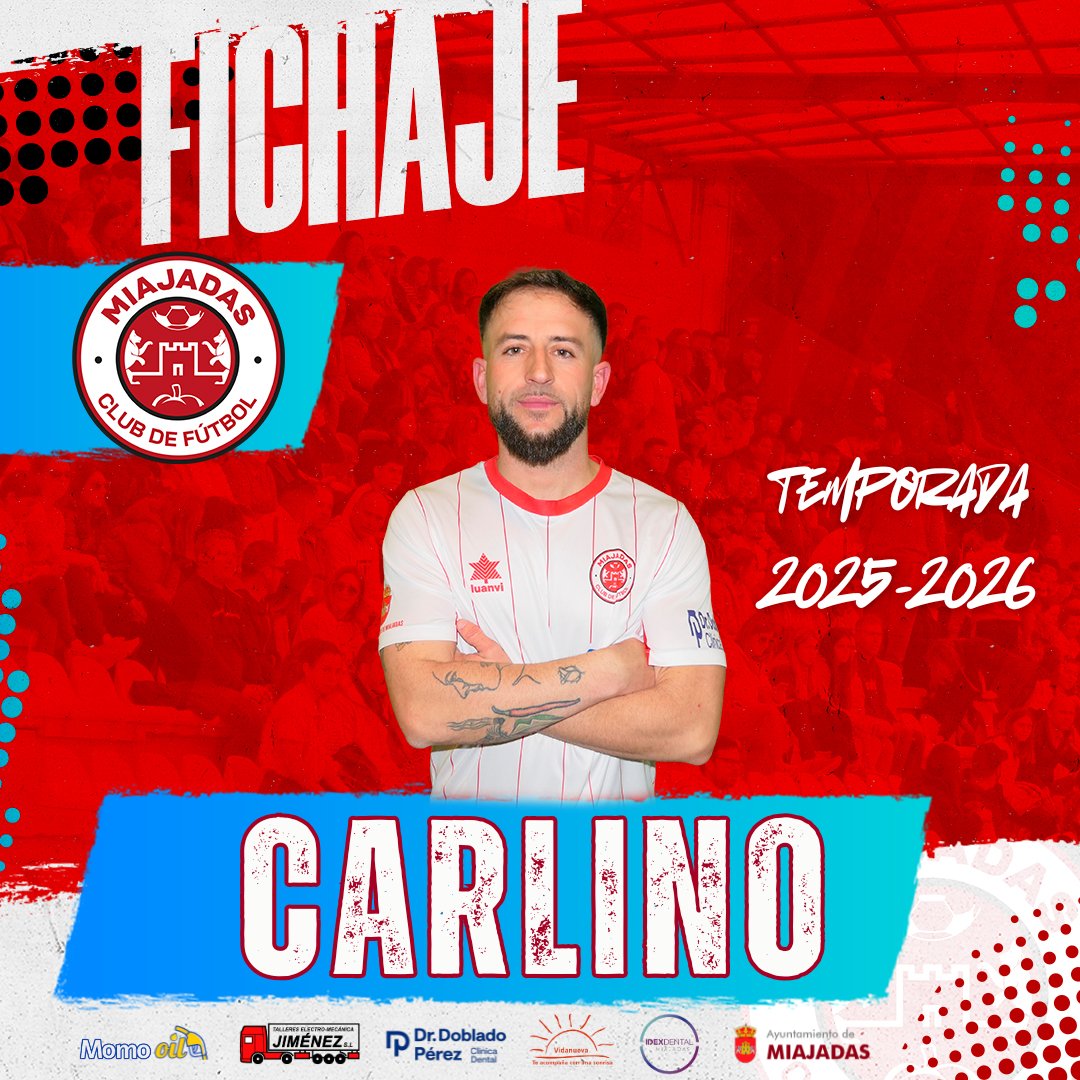 ⚪🔴 FICHAJES 🔴⚪

📣 OFICIAL | Doble refuerzo ofensivo con dos delanteros de experiencia y conocimiento de la categoría.

🔒 Con estas dos incorporaciones, cerramos el mercado invernal.

🏡 Bienvenidos a casa Jesús y Carlino