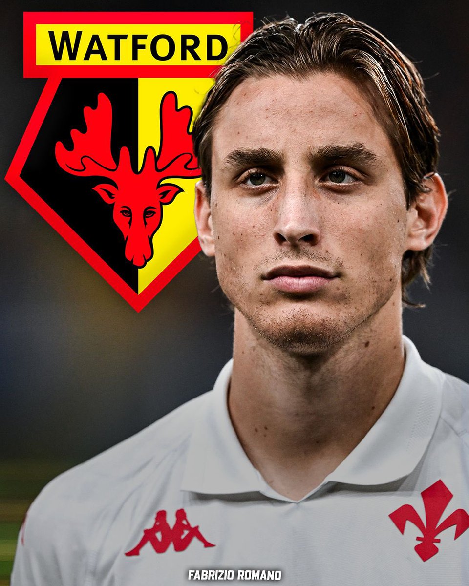FabrizioRomano's tweet image. 🚨🟡⚫️ Understand Watford are close to signing Edoardo Bove as free agent!

Bove has terminated his contract at AS Roma, it’s over. The agreement has been reached.

Watford are closing in on deal as Bove wants the move. Beautiful story for the Italian player.

🎥🇮🇹…