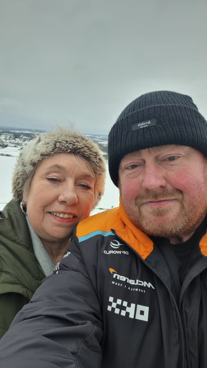 2 hour snowy walk with my bro ❤️