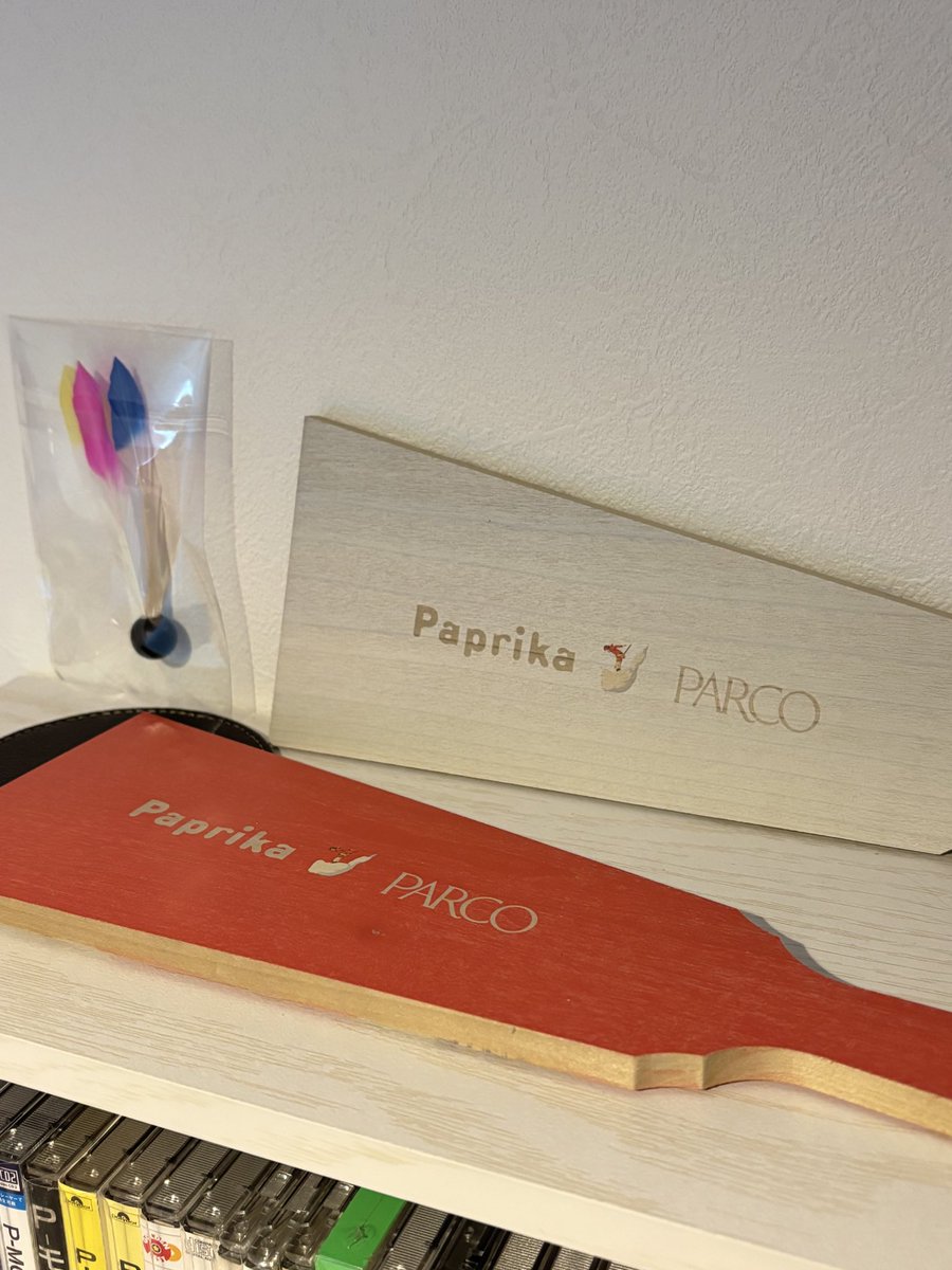 PARCO×パプリカの羽子板を譲ってもらった・・・！めちゃくちゃかわいい