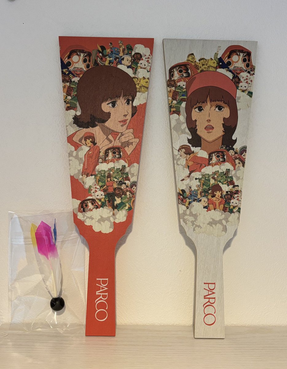 PARCO×パプリカの羽子板を譲ってもらった・・・！めちゃくちゃかわいい