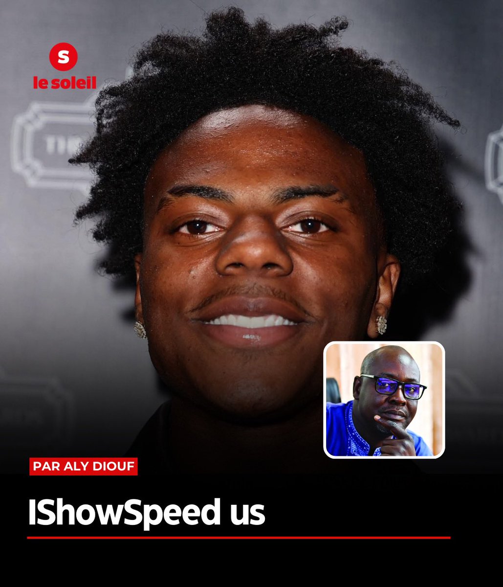 LeSoleilonline's tweet photo. Il est présenté comme le youtubeur américain le plus célèbre du monde. Darren Watkins Jr, alias IShowSpeed, a entamé une tournée africaine devant le mener dans une vingtaine de pays africains, dont le Sénégal. Une opportunité immense et inespérée pour notre pays de disposer d’une visibilité inouïe.

➡️ https://t.co/polSq3Tbqi

#lesoleilsn