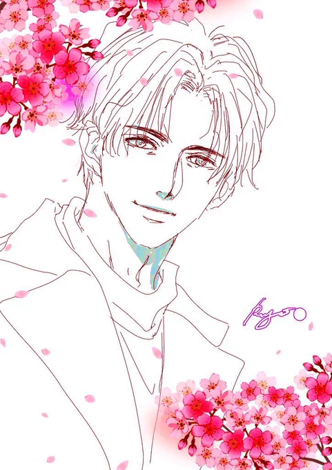 #TLを花でいっぱいにしよう #rkgk #イラスト好きさんにフォローされたい 須田さん 二次創作