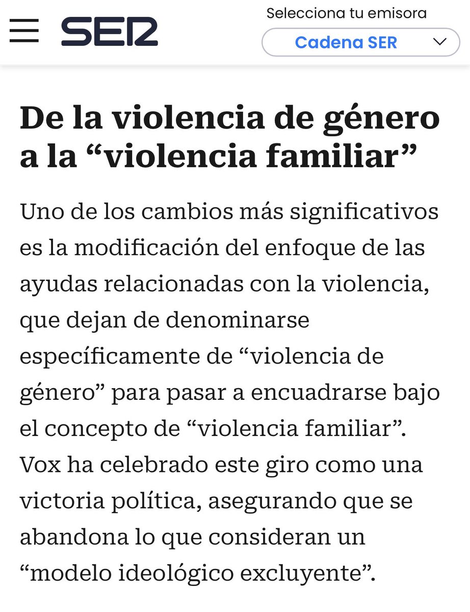 Como ya ocurriera con la Alcaldesa de Collado Villalba, el Alcalde de Móstoles da un paso atrás en la lucha contra la #ViolenciaDeGénero 

Los presupuestos de 2026, a cambio del apoyo de Vox, hablan de “violencia familiar” y reducen las partidas 600.000 euros, dando la espalda a