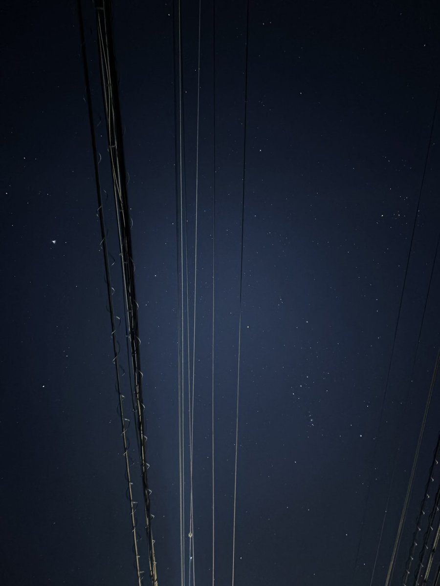 今日星綺麗だったᯓ★