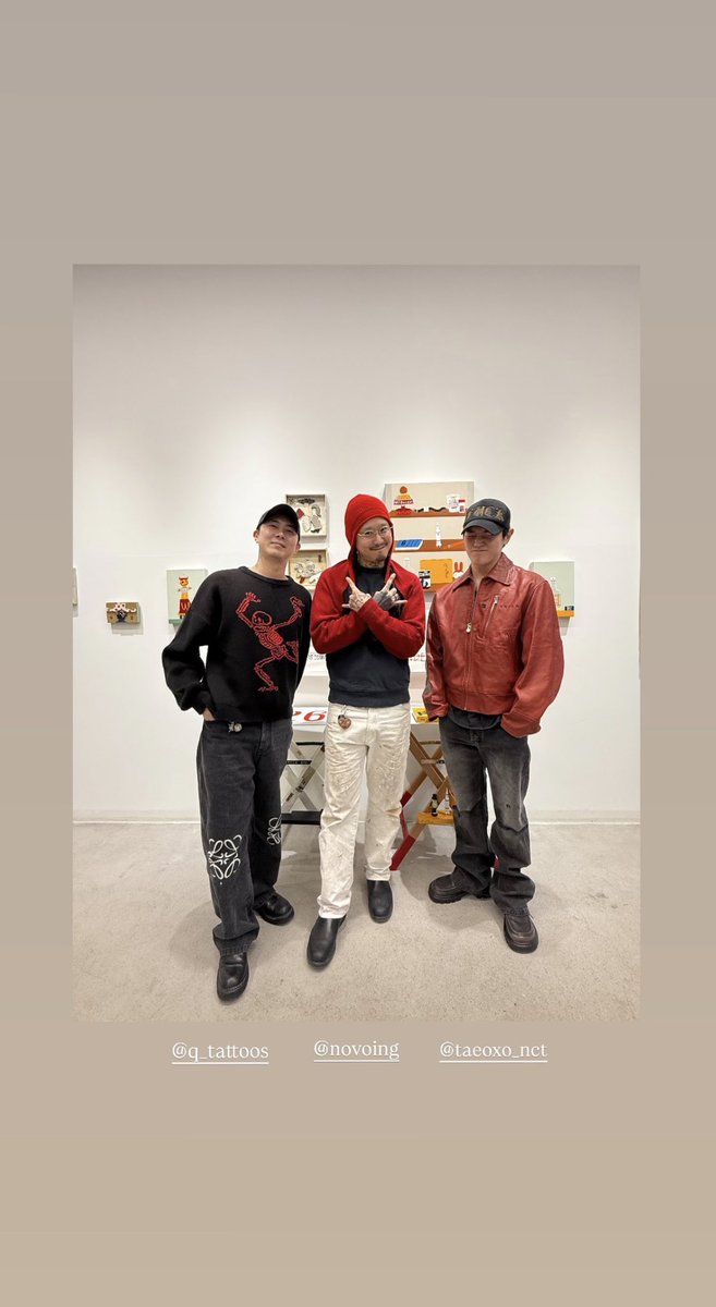 TAEYONG_TH's tweet image. q_tattoos Instagram Story Update with #TAEYONG #태용